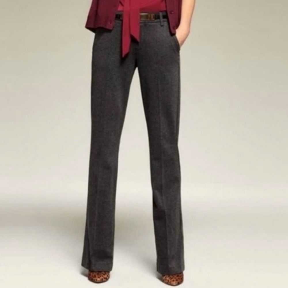 CAbi #141R Charcoal Gray The Favorite Trouser Dress Pants Size 12